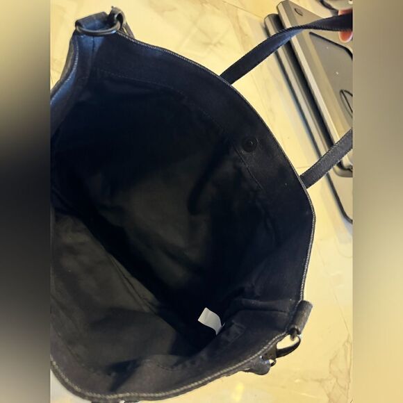 Cute dark denim tote bag #8 - Picture 2 of 3